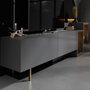 Hanah Home Tenon - Antracita, Dorado